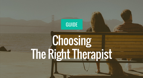 guide to choosing the right therapist